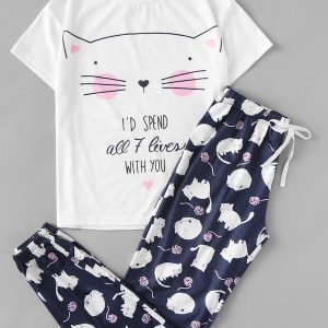 Pijama FelyMiaw – Set Gatuno